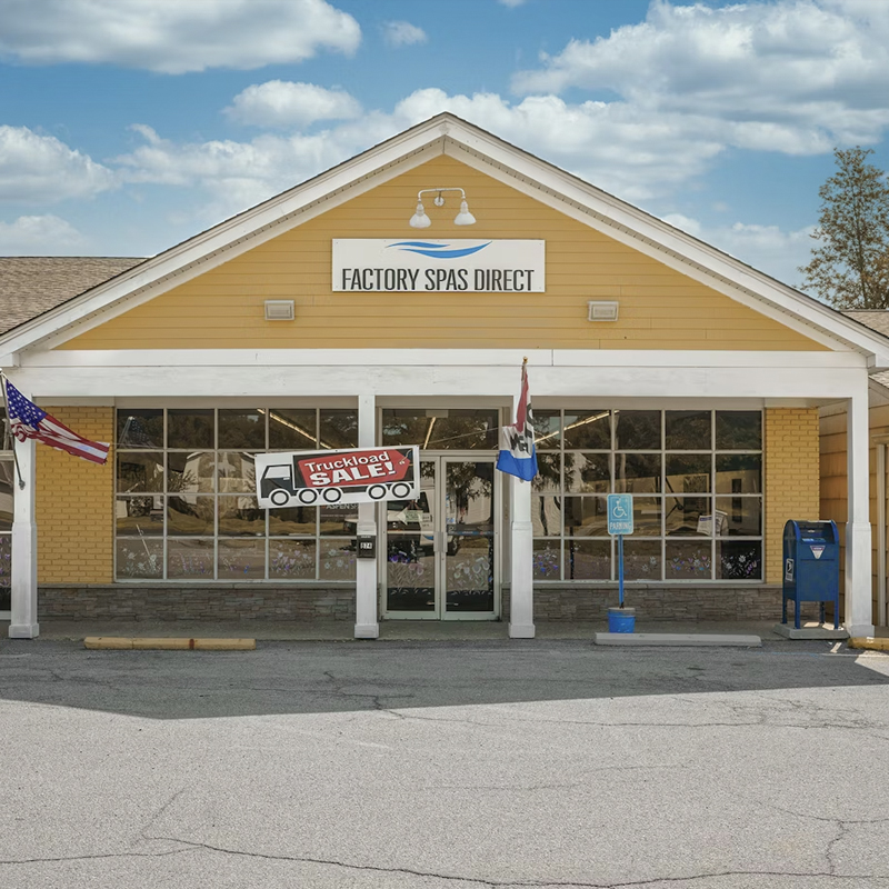 factory spas direct showroom
