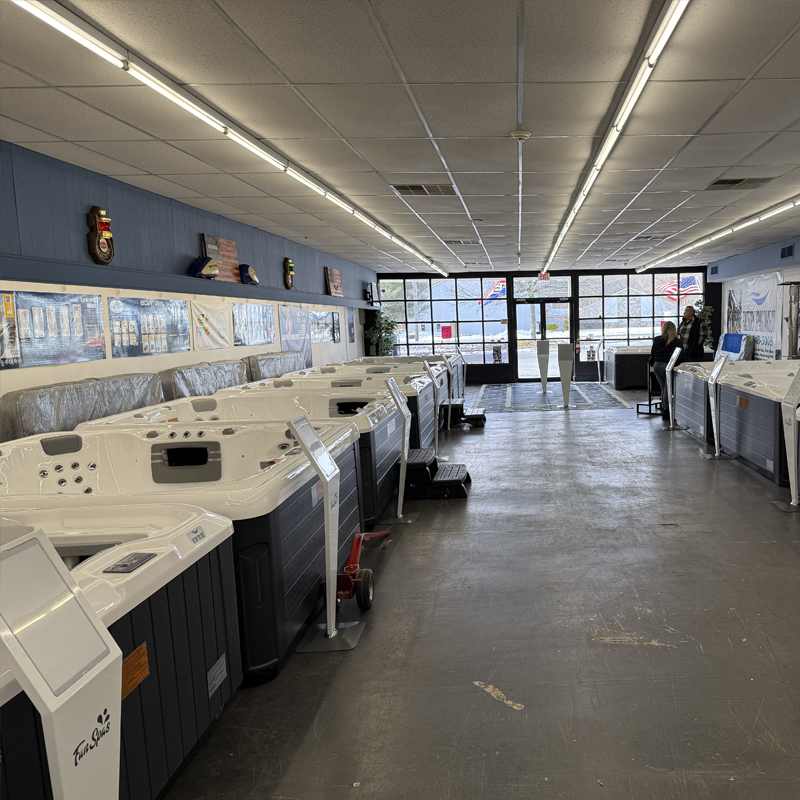 factory spas direct showroom