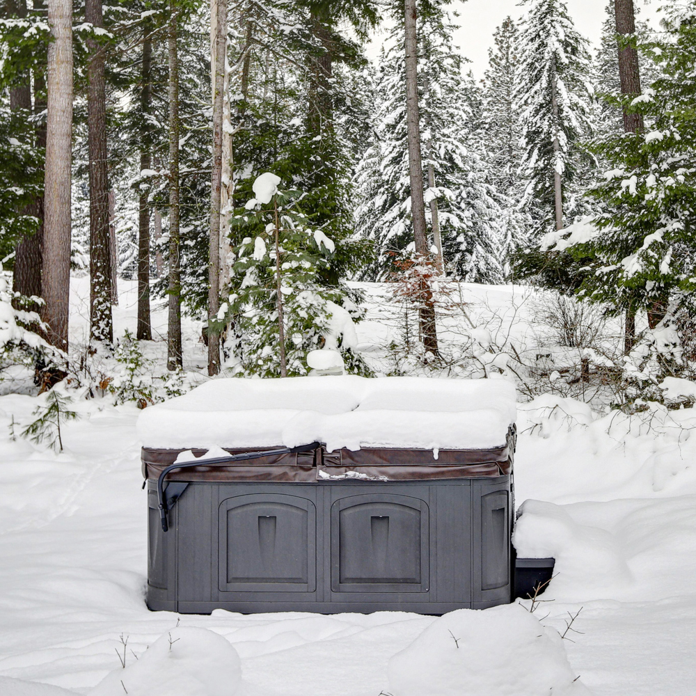 winterized hot tub